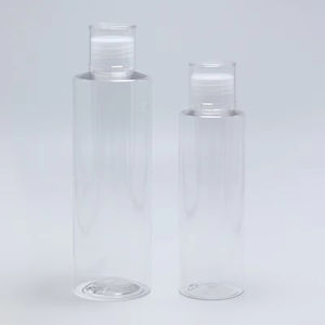 Wholesale <b>Empty</b> 150ml 200ml Flat Shoulder Skincare Toner <b>Bottle</b> Lotion <b>Plastic</b> Pet Shampoo <b>Bottles</b> Cosmetics <b>Bottle</b> with Top Cap - Product Image 3