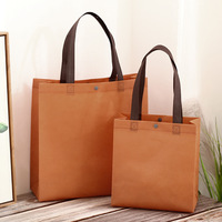 Influencer Dameskledingwinkel Non-Woven Tote Bag met Aangepaste Logo Gespsluiting Gemaakt in Korea