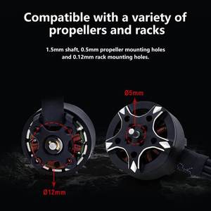 Moteur BLDC à rotor externe pour course et freestyle, 33,54 pouces, pour drone FPV, UAV, quadricoptère RC, avion, bateau, pièces de rechange - Product Image 3
