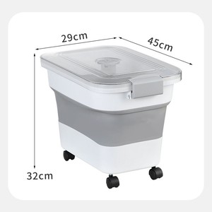 Factory Direct Sales Folding <strong>Dog</strong> <strong>Food</strong> <strong>Container</strong> Portable Moisture-proof Airtight Pet <strong>Food</strong> Bin Bulk Pricing <strong>Dog</strong> <strong>Food</strong> <strong>Container</strong> - Product Image 5