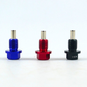 Vis de carter d'huile modifiées M12x1.5 en aluminium à hexagone externe pour remplacement, réparation et réglage des systèmes moteur - Product Image 1