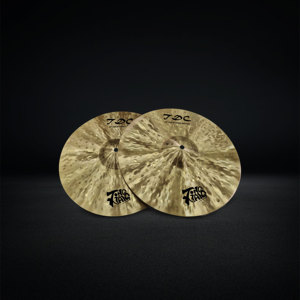 Cymbales Hi-Hat artisanales de 14 pouces, <span class=keywords><strong>instrument</strong></span> <span class=keywords><strong>chinois</strong></span>, B25 pour batterie, série TDC - Product Image 4