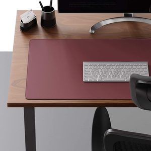 Tapis de bureau imperméable en cuir PU, grand tapis de souris à double face, protecteur de Table pour ordinateur portable et de bureau - Product Image 5
