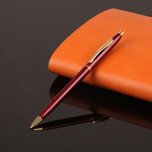 Bán Chạy Bút Bi Cơ Thể Kim Loại Viết Nhiều Màu Bút Bi Logo Tùy Chỉnh Khách Sạn Mỏng Làm Quà Tặng - Product Image 4