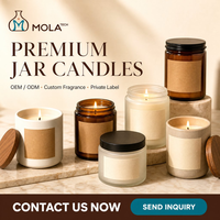 Bougie en étain pentagramme avec fleurs séchées, herbes et parfum cristallin - Cadeaux en gros pour les diffusions en direct d'entreprises