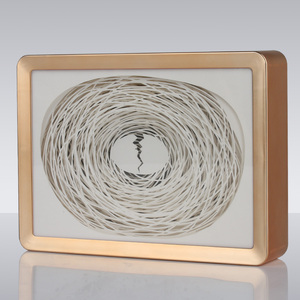 Giấy Cắt Ánh Sáng Hộp Quà Tặng Trẻ Sơ Sinh Các Mặt Hàng 3D Đèn Ngủ LED Bàn Cạnh Giường Ngủ Đèn Trang Trí Phòng Ngủ Kid Phòng Ánh Sáng - Product Image 3