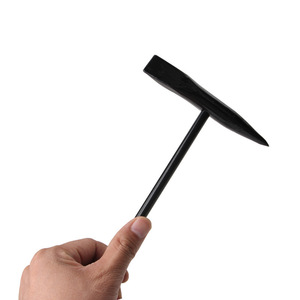 Marteau de soudage de qualité professionnelle 500g, entièrement en acier, face rectangulaire, pour soudage électrique - Product Image 1