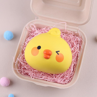Jouets à presser JITENG : Canard en mousse à remontée lente, animaux géants à presser, jouet mignon pour soulager l'anxiété