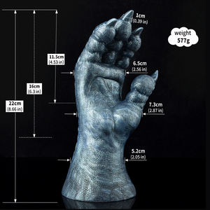 NNSX Dragon Claw Silicona Mano artificial Fantasía Dragon Claw Caress Pezón Estimulación del clítoris Masturbación femenina Juguetes sexuales - Product Image 6
