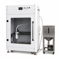 Imprimante 3D industrielle Protolink3D 600x600x1000mm FGF, 300 buses, extrusion de granulés, double extrudeur fermé, nivellement automatique, chauffage USB