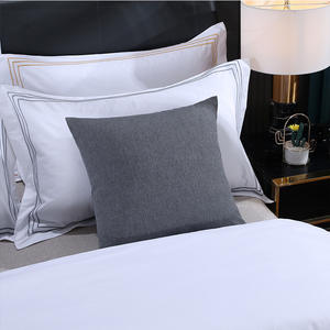 Al por mayor: Cobertores de cama de lujo personalizados para hoteles, elegantes colchas y mantas de cama, juego de cama con almohadas, y mantas de cama para hotel. - Product Image 3