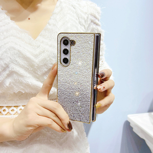 เคสโทรศัพท์ใหม่สำหรับ <span class=keywords><strong>Samsung</strong></span> <span class=keywords><strong>Z</strong></span> Fold <span class=keywords><strong>5</strong></span> Plated Dazzle gradient RAMP สำหรับ <span class=keywords><strong>Samsung</strong></span> Galaxy <span class=keywords><strong>Z</strong></span> Fold <span class=keywords><strong>5</strong></span> <span class=keywords><strong>G</strong></span> ฝาครอบโทรศัพท์ - Product Image 3