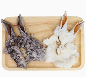 Mất Nước Tai Thỏ Lông Điều Trị Khô Snack OEM Gói 100% Tự Nhiên Tai Thỏ Nhai Xử Lý Cho Chó Bán Buôn Cung Cấp - Product Image 4