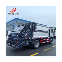 Camion compacteuse d'occasion en gros, 8 m³, châssis JAC 4x2, moteur et boîte de vitesses en bon état, en promotion