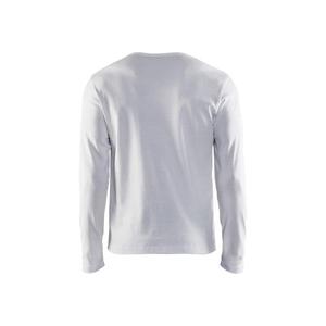 BLAKLADER - 331410321000XL <b>T</b>-<b>shirt</b> <b>long</b> <b>sleeved</b> <b>White</b> - EAN 7330509255186 WORK <b>T</b>-<b>SHIRTS</b> AND POLO <b>SHIRTS</b> - Product Image 2