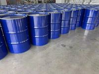 Fût métallique cylindrique à tête ouverte de 210 L, fût en acier de 55 gallons pour stockage de confiture