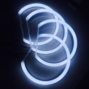 4pcs LED <span class=keywords><strong>Angel</strong></span> <span class=keywords><strong>Eyes</strong></span> Halo Cotton Light pour E46 E39 E38 <span class=keywords><strong>E36</strong></span> SMD Error Free LED SMD <span class=keywords><strong>Angel</strong></span> <span class=keywords><strong>Eyes</strong></span> Headlight Rings - Product Image 4