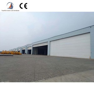 Pintu Gulung Industri PVC Elektrik Kecepatan Tinggi Tahan Angin untuk Luar Ruangan dengan Sistem Gulung Cepat - Product Image 4