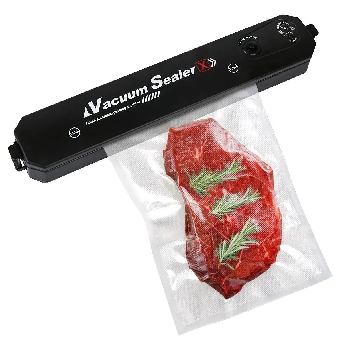 Hot Selling Automatic Vacuum Food Sealers Mini Household Vacuum Preservation Machine Electric Vacuum Sealer