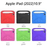 Étui pour tablette en EVA pour iPad Air 11/13/Pro 9.7/2025/10.2/2024-2021 Étui pour enfants certifié RoHS avec protection antichoc pour béquille