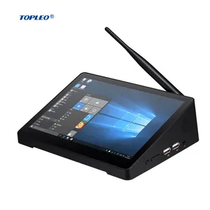 X8 PRO Penyusun File Desktop Layar Sentuh 10 7 Inci, Pc Win Mini 2GB 32G Industri Profesional