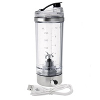 Mélangeur à vortex auto-agitateur 250ML bouteille d'eau de sport shaker électrique pour poudre de supplément de nutrition protéique