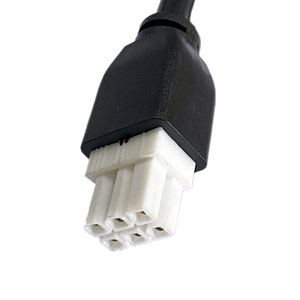 Benutzer definierte Steigung <span class=keywords><strong>2</strong></span> <span class=keywords><strong>3</strong></span> 4 5 6-polig Molex 5557 6-polig 4,2mm Pitch Jacket-Kabel UL2464 20AWG * 6C OD 6,4mm SCHWARZ - Product Image 3