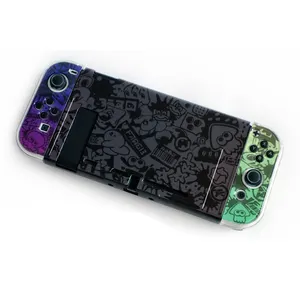 Custom Patroon Schakelaar Case Beschermende Hard Pc Shell Cover Game Accessoires Voor Nintendo Switch Cover