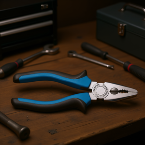 Alicates Universales Fervi de 6 Pulgadas en Acero al Cromo Vanadio para Uso General - Product Image 3