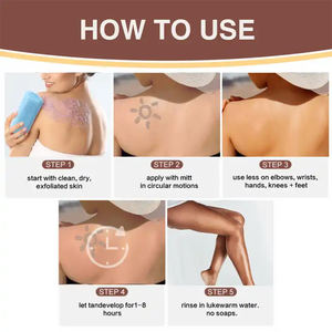 Etiqueta privada <span class=keywords><strong>Bronceador</strong></span> de cuerpo oscuro instantáneo Vegan Sun Self Tanner <span class=keywords><strong>Spray</strong></span> Mousse Coco Protector solar Loción bronceadora - Product Image 4