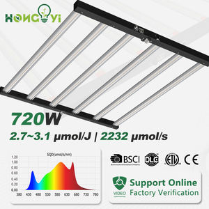 Led Werkelijke Power 720W Full Spectrum Voeding Ingevoegd & Driver Ingebouwde Tuinbouw Led Grow Lights - Product Image 4