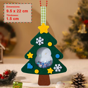 Haute qualité nouvelle guirlande <span class=keywords><strong>de</strong></span> noël avec lumières enfants à la main bricolage créatif pendentif <span class=keywords><strong>de</strong></span> noël pour la décoration <span class=keywords><strong>de</strong></span> la <span class=keywords><strong>maternelle</strong></span> - Product Image 6