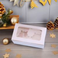 Set 2-teilige Cupcake-Box zum Dekorieren von Kuchen