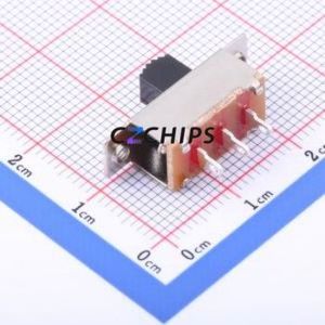 SS-12F99-G060 Slide Switch Through hole Component (THT) Switch Single Pole Double Throw Rectangle Pin Header Solder Tab 23mm - Product Image 2