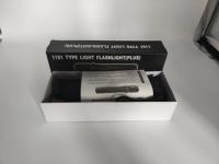 Lampe torche UV promotionnelle personnalisée en aluminium, modèle 1101, torche portable personnalisable pour cadeaux religieux d'église