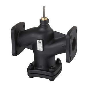 Vanne de régulation électrique bidirectionnelle Siemens série VVF42 230V AC pour le réglage du débit d'eau des systèmes de pompes - Product Image 1