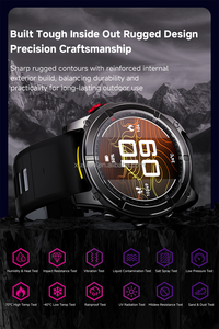 Smartwatch OEM F8Pro per Uomo e Donna, Cassa in Alluminio, Torcia LED, Display AMOLED da 1,43'', Batteria 530 mAh, Chiamate, Analisi Battito Cardiaco e Sonno, Orologio Sportivo - Product Image 6