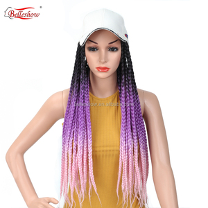 Tomo — mèches synthétiques pour tressage, perruque avec mèches en dégradé, chapeau de <span class=keywords><strong>basket</strong></span>-ball, 3x boîte, offre spéciale - Product Image 4