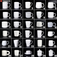 Tasse à café ou à thé personnalisée en porcelaine fine, avec logo personnalisé, blanche, mignonne, en céramique, pour boissons