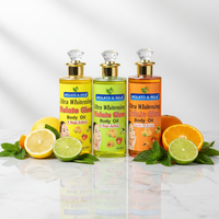 Huile Corporelle Hydratante et Éclaircissante Anti-Âge Fraîche OEM MOLATA NILA Essentielle avec Vitamine E et Acide Hyaluronique