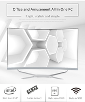 Prix de gros Ordinateur tout-en-un pc 27 pouces i7 écran incurvé 8/16/32gb 512gb monobloc jeu pc pas cher ordinateur de bureau