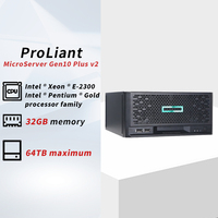 Servidor Micro Tower Original HPE ProLiant MicroServer PC Gen10 Plus V2 NAS, Almacenamiento Web, Servidor de Archivos, Impresión, Computadora, PC en Stock