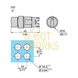 Schneider Electric ZB6AD22 - Neuf - Product Image 1