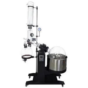 Professional 50L Auto Lift Rotary Evaporator 20L Ethanol Extraction Machine Used 220V Home Use Crude Oil Recovery China Supplier