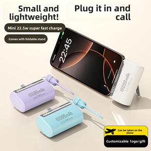 <span class=keywords><strong>Batterie</strong></span> <span class=keywords><strong>externe</strong></span> en plastique à charge rapide 22,5 W, certifiée 3C, 10 000 mAh, haute capacité, portable, <span class=keywords><strong>personnalisable</strong></span>, vente en gros - Product Image 2
