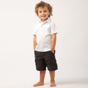 Polo de golf pour garçons FOXA, tissu respirant, manches courtes, performance athlétique, uniforme scolaire - Product Image 5