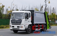 Camion Compacteur de Déchets 4x2 Direct Usine 14m³ – Camion de Collecte des Déchets Compacté pour l'Assainissement