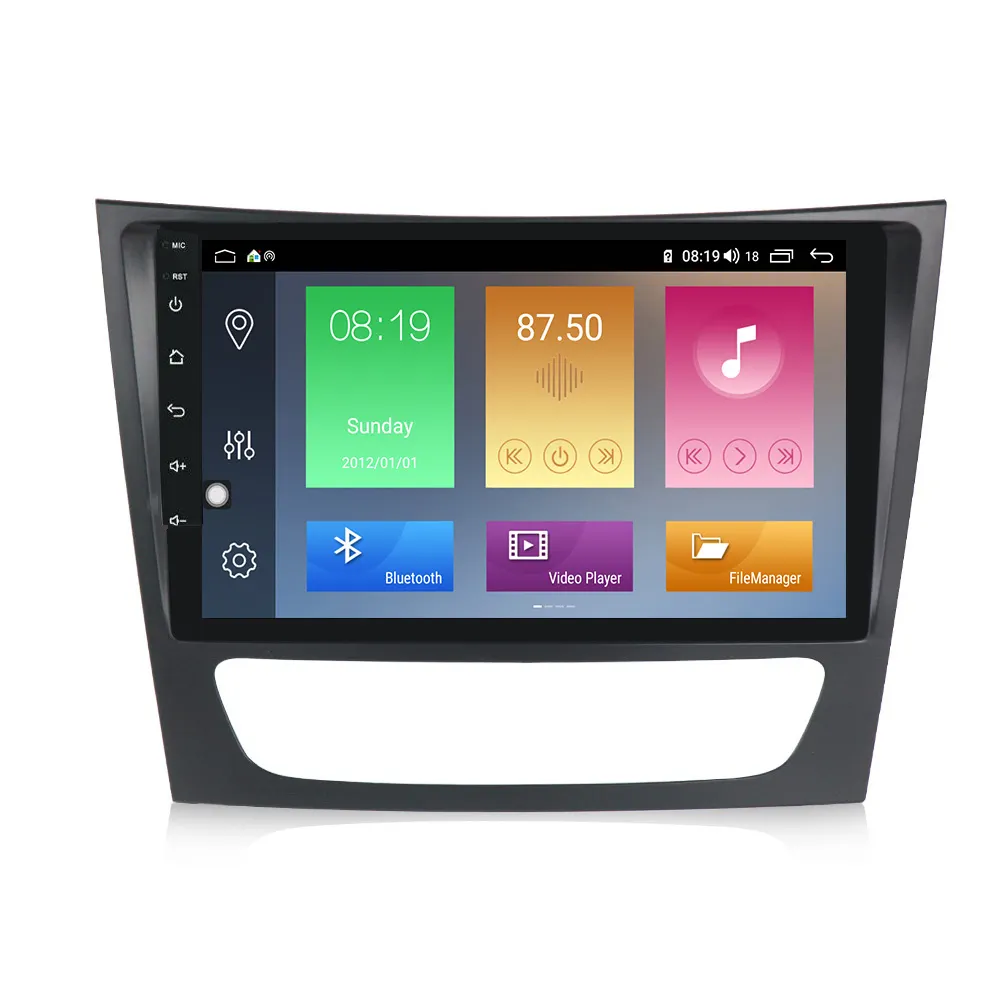 IPoster 9 "Android 10 Quad Core 2 Din WiFi GPS Navi Autoradio DVD-Player Für Mercedes Benz E Klasse W211 W219