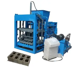 QT4-28 paving stock block brick making machine in middle east