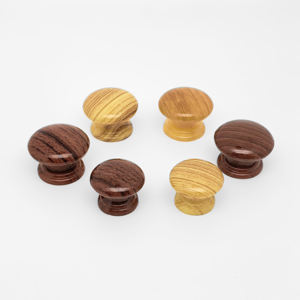 Puxador de Armário Moderno em Madeira, Maçaneta Oculta para Gavetas, Puxador de Móveis em Madeira Maciça para Cozinha, Guarda-Roupa, Quarto, Cômoda, Sala de Estar, Fácil de Instalar - Product Image 2